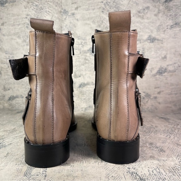 Charles David Studded Moto Ankle boots  made in Italy - Picture 13 of 13